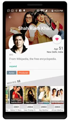 bollywood 2017 movies songs clips and magic android App screenshot 1